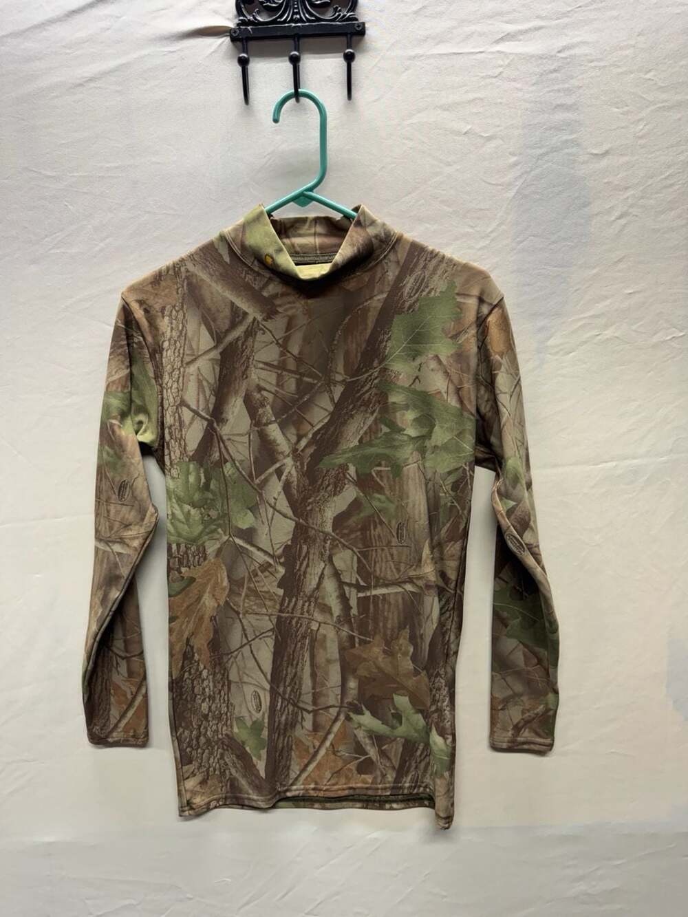 Under Armour Camouflage Mock Neck Long Sleeve Shirt